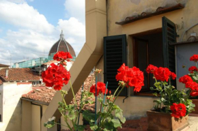 Splendida vista sui tetti di Firenze